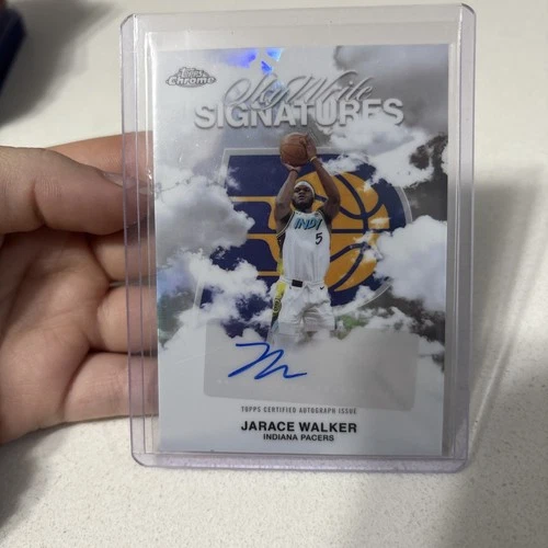 2025 Topps Chrome Jarace Walker Sky Write Signatures (RAW)
