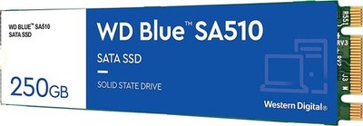 Western Digital WD Blue SA510 SSD 250GB, M.2 2280 / B-M-Key / Recertified new