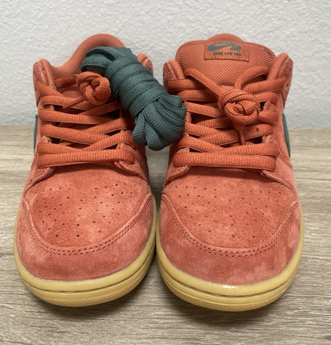 Nike SB Dunk Low Pro Burnt Sunrise Vintage Green Gum Suede HF3704-800