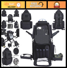 Pistol Range Backpack for 6 Full-Size Pistols & 11 Magazine Slots - Training Bag