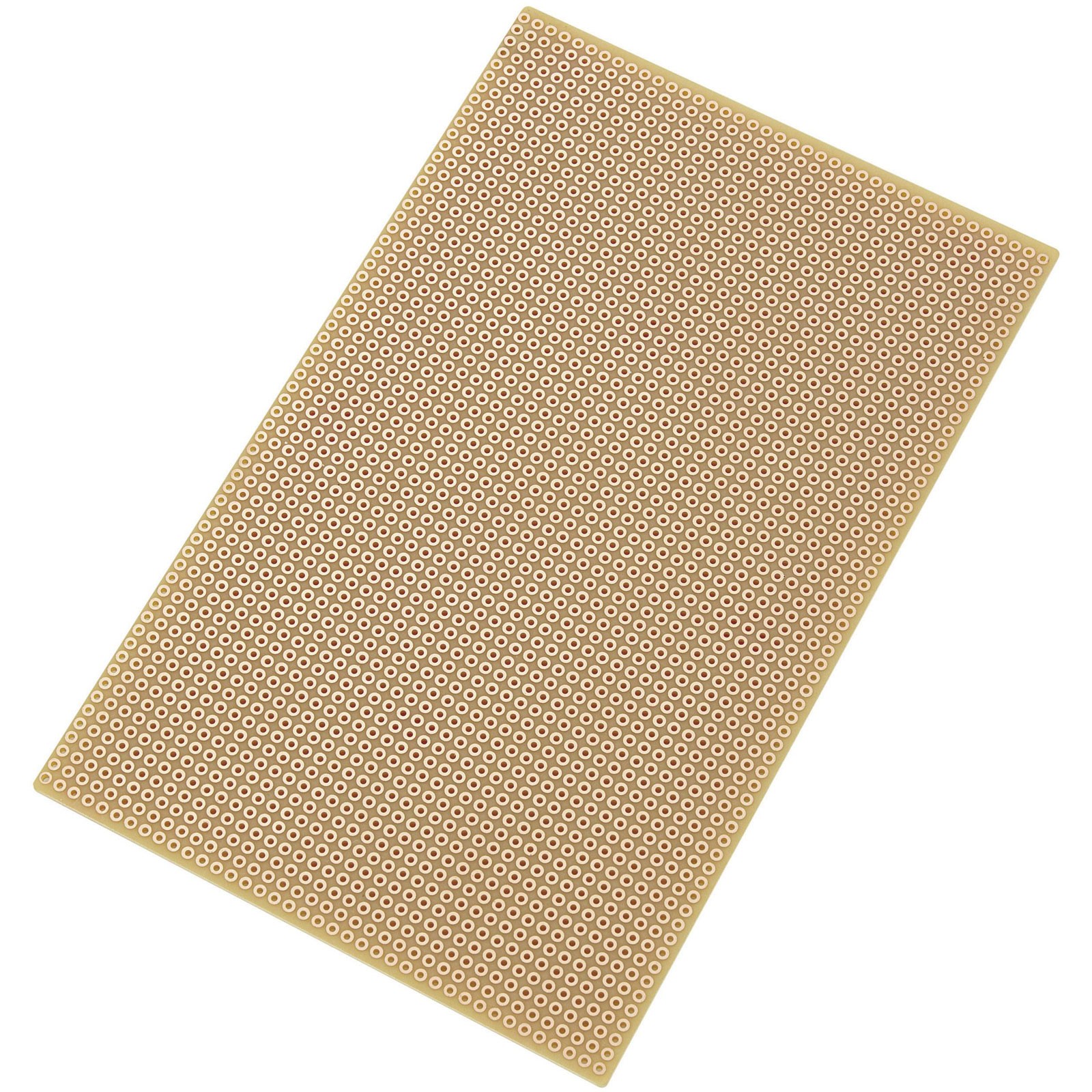 TruComponents Eurocard PCB Phenolic 160 mm x 100 mm 35 µm,Pitch:2.54 mm