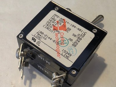 Carling Circuit Breaker AM2-X0-14-104-X01-C, 15A, Bass 100-2144-015 (NOS)