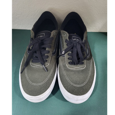 Vans Gilbert Crockett Skateboarding Low Top Shoes Green US 10 Medium (D)
