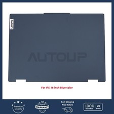 IPS Lcd Back Cover Rear Lid For Lenovo ideapad 5 2-in-1 16AHP9 16IRU9 Blue New