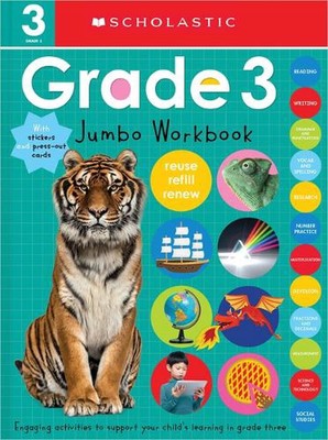 Jumbo-Arbeitsbuch der dritten Klasse: Scholastische Frühlernende (Jumbo-Arbeitsbuch) von Schola