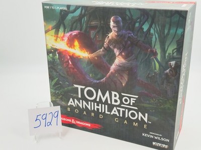 D&D Tomb of Annihilation Board Game 2017 WOTC PARTS ONLY: Box & Divider