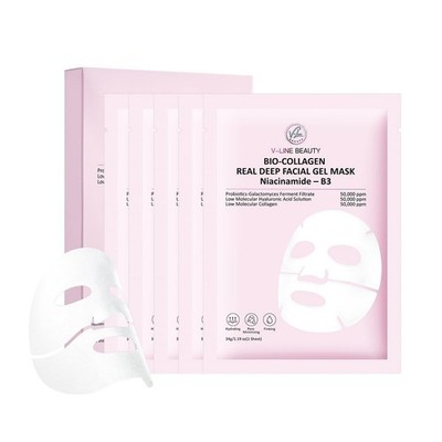Bio-Collagen Real Deep Facial Overnight Mask, Hydrating, Pore Minimizing, Fir...