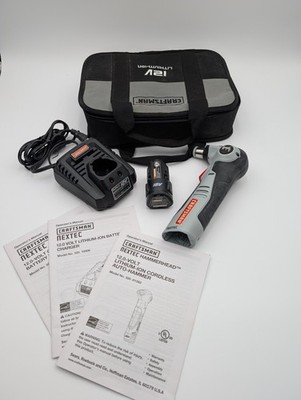 Craftsman Nextec 12V Cordless Hammerhead Auto Hammer with Battery, Charger, Bag
