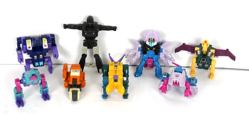 Transformers G1 - Lot of 8 - G2 Rare Vintage Figures - Late 80s