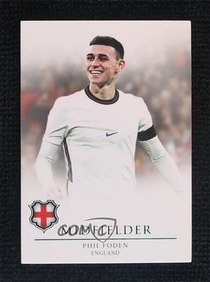 2021 Futera Unique World Football Midfielders Emerald 22/50 Phil Foden #039 2sm