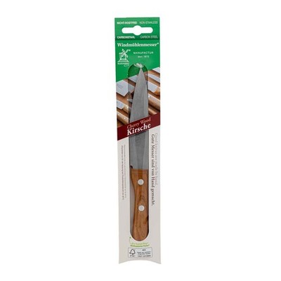 Herder Windmühlenmesser Petty Carbon-Stahl, 130 mm, Kirsche