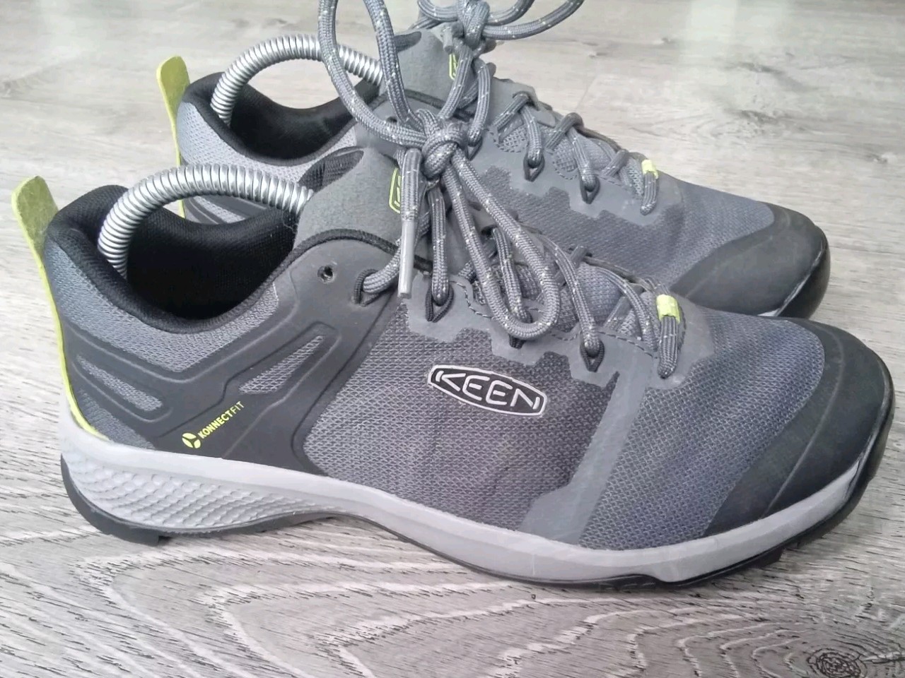 Scarpe Keen da uomo taglia 9 5 Explore Vent Konnectfit scarpe da trekking grigio 1022293