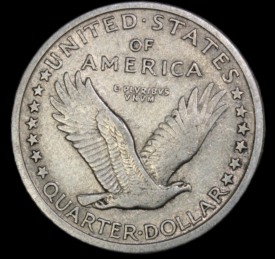 25C Tipo 1 Standing Liberty Quarter 1917 - elección sin circular/envío gratuito - jam406 Foto 2 de 2