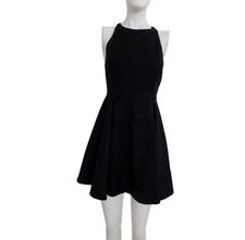 Halston Heritage black sleeveless dress size 0