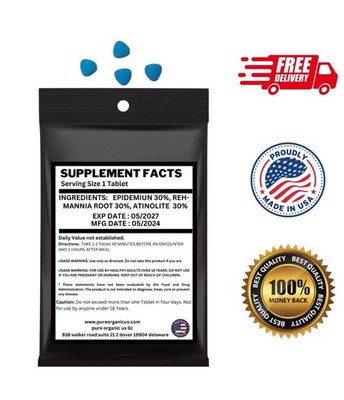 20 Tablets Gator chomp king Male Booster Pills EXTREME ENHANCE for # Him/Her!