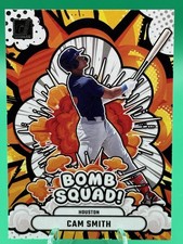 2025 Donruss Baseball #6 Cam Smith, Houston Astros - Bomb Squad Insert