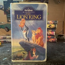 Original Disney Masterpiece Collection The Lion King On VHS Collectible 94