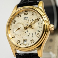 *QUASI NUOVO* Regolatore ORIS Vintage Classic 7473 Automatico Piccolo Secondo Oro Uomo