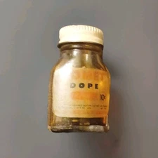 Comet  Dope Bottles Hobby craft Bottle~ #VINTAGE 2.3 Inches