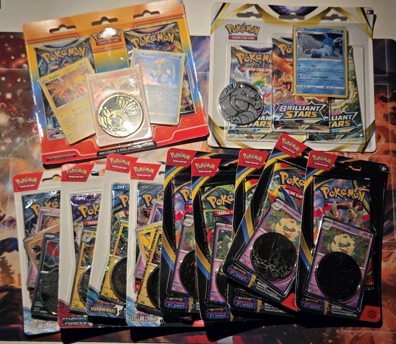 Pokemon TCG Sealed Blister Packs