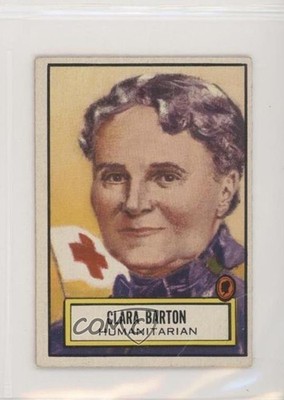 1952 Topps Look 'n See Clara Barton #83 z6d