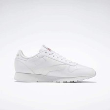 Reebok Classic Leather White Junior Unisex Trainers Casual Lifestyle Shoes