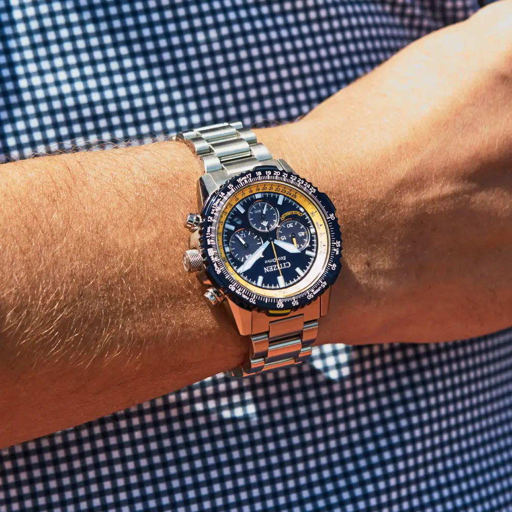 CITIZEN Promaster Navihawk Blue Dial Stainless Steel Men's