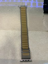 Genuine Apple Watch Band Alpine Loop- Medium- 49MM- Sand  Grey