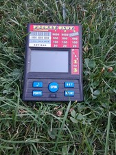 Radica Pocket Slot Model 1370 Handheld Electronic Casino Game TESTED  WORKING