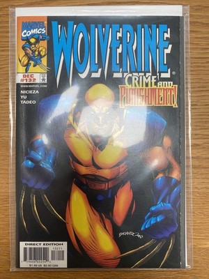 Wolverine #132 Nicieza/Yu Marvel Comics 1998