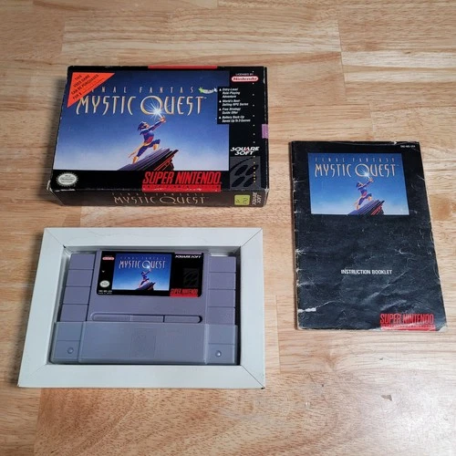 Final Fantasy: Mystic Quest SNES Super Nintendo Ent Sys 1992 CIB w Manual Tested
