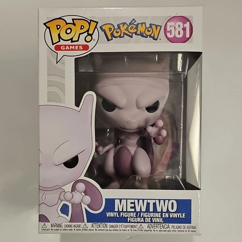 Funko Pop! Vinyl Pokémon Mewtwo #581 Games Figure Video Games