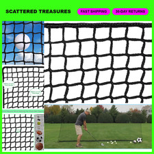 Golf Practice Net - Heavy Duty Nylon, 10x10ft/10x15ft/10x20ft, Indoor/Outdoor Us