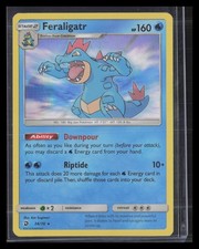 Feraligatr 24/70 Dragon Majesty Holo Rare, Holo Pokemon TCG