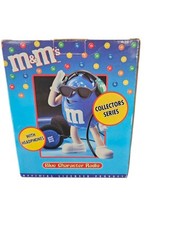 Vintafe Radioshack Collectors series blue M M AM/FM Radio with Headphones