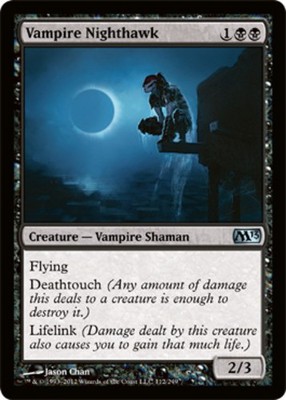 1x Vampire Nighthawk NM-Mint, English Magic 2013 MTG Magic