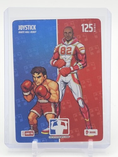 DANTE HALL 2025 BO JACKSON BATTLE ARENA JOYSTICK DEBUT #LOGO-710 Q3735
