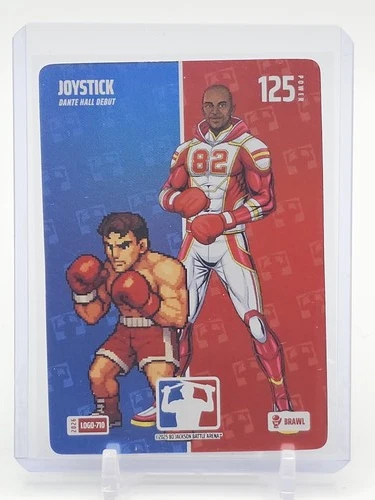 DANTE HALL 2025 BO JACKSON BATTLE ARENA JOYSTICK DEBUT #LOGO-710 Q3735