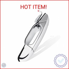 Rear Left Driver Door Handle Compatible with 2007-2013 Escalade Silverado GMC Ca
