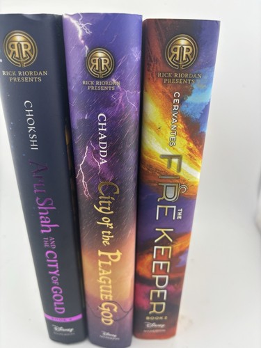 3 Rick Riordan Presents: City of the Plague God,The fire keeper,aru shah - Picture 7 of 7