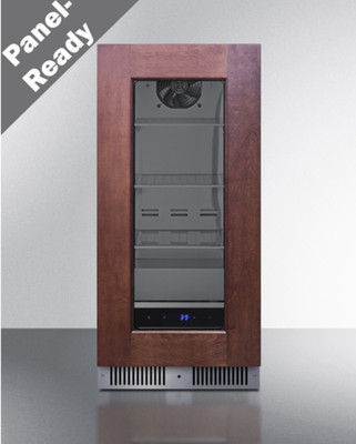 Summit 15'' Wide BuiltIn Beverage Center, Panel Ready, RH Door, SDHG1533PNR