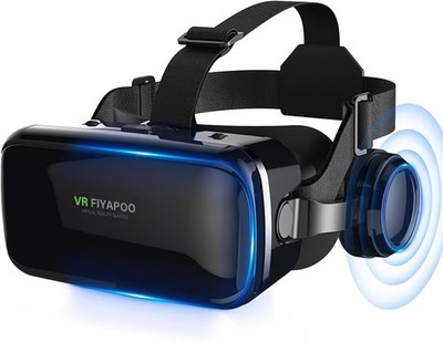 VR Brille 3D mit Kopfhörer