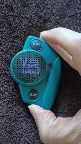 Mint Vintage Yak Bak 2 Voice Recorder Playback Sound Toy Handheld 90s ...