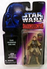 Star Wars Shadows of the Empire Boushh Leia No Sticker 3.75  Figure Hasbro 1996