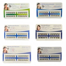 10Sets Dental Brackets Orthodontic Braces For Teeth 018 022 Roth Mbt Edgewise