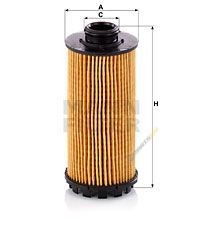 1 x MANN Oil Filter HU 7051 Z for PORSCHE 718 CAYMAN (982) 04/16-on