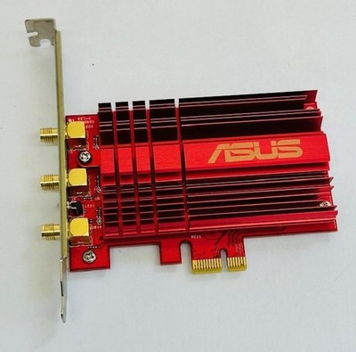 Asus PCE-AC68 802.11ac Dual-Band AC1900 PCI-e WLAN Netzwerkkarte ohne Antennen