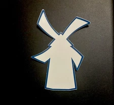 Dutch Bros Rare 2022 Grand Opening Blue & White Windmill Sticker