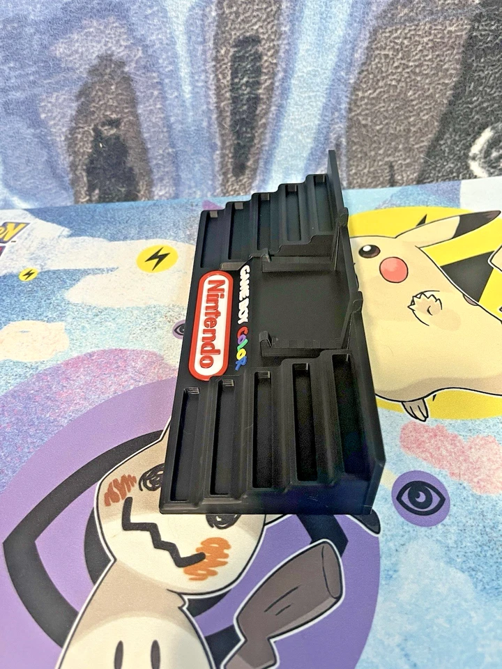 Soporte de exhibición a color Gameboy con soportes para cartuchos Foto 4 de 4