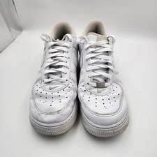 Nike Air Force 1 Low Supreme CU9225-100 Mens 9.5 Shoes White Sneaker